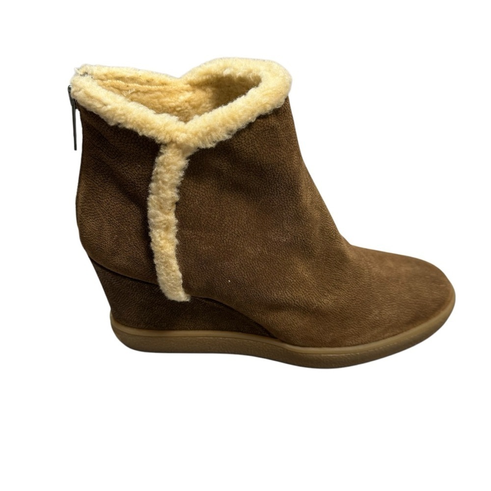 NWT New Aquatalia Charlie Pebble Suede Boots Made In Italy Size 7 M